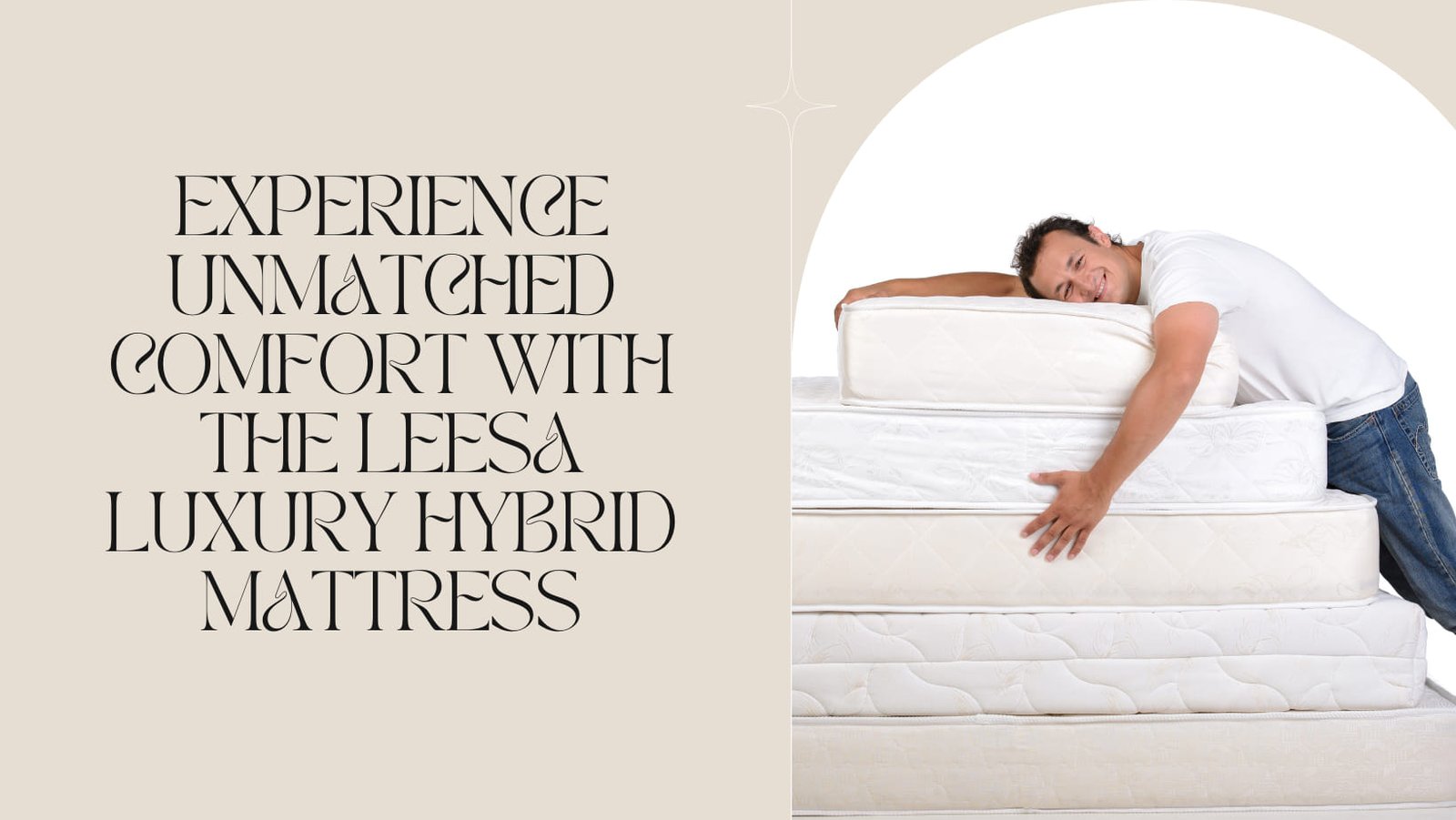 leesa luxury hybrid mattress
